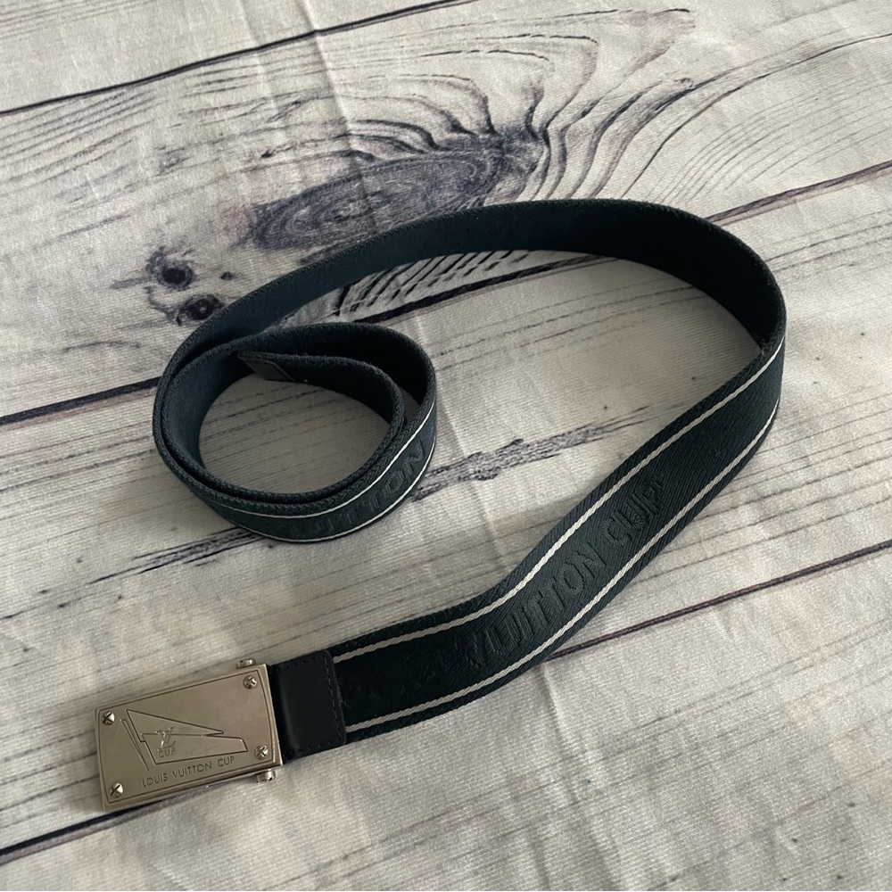 Louis Vuitton Americas Cup belt 36